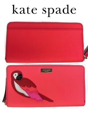 Kate Spade Parrot Talk The Talk Wallet